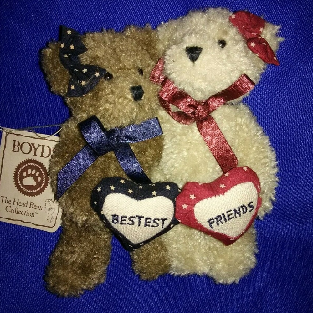 Boyds Bears Lot B Laverne & Shirley #903035